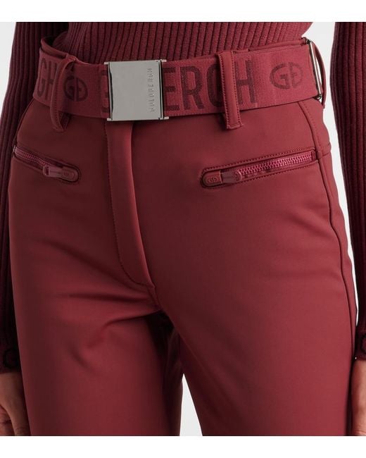 Goldbergh Red Paris Ski Pants