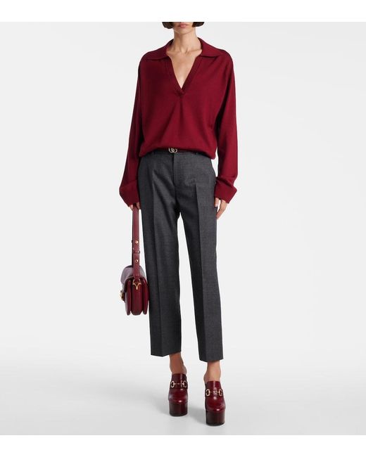 Gucci Red Wool Sweater