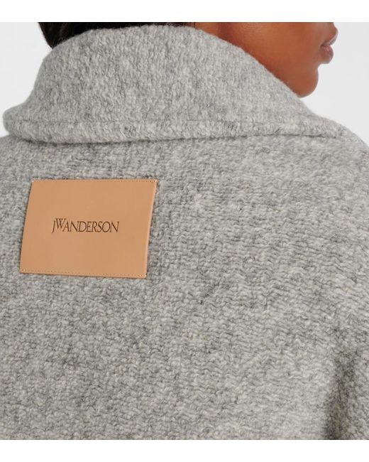 J.W. Anderson Gray Jacke Aus Einem Wollgemisch