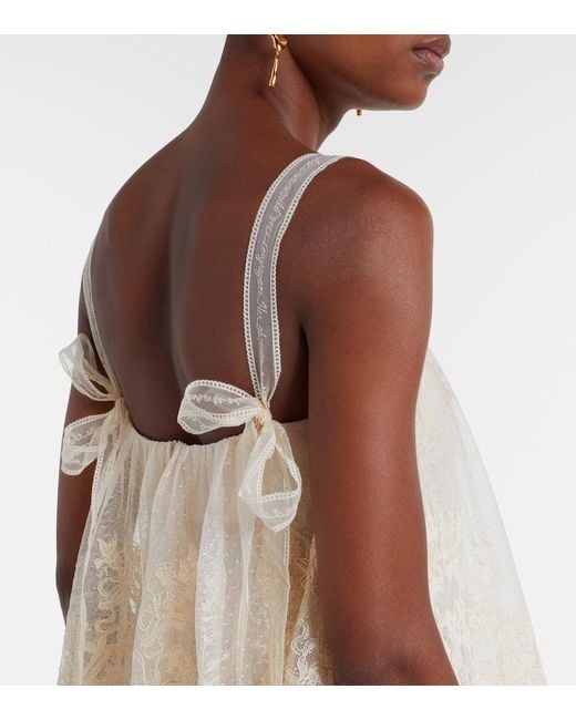 Zimmermann Natural Midikleid Hypnotic Aus Spitze