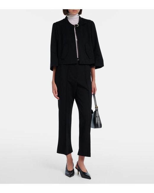 Dorothee Schumacher White Virgin Wool Turtleneck Sweater