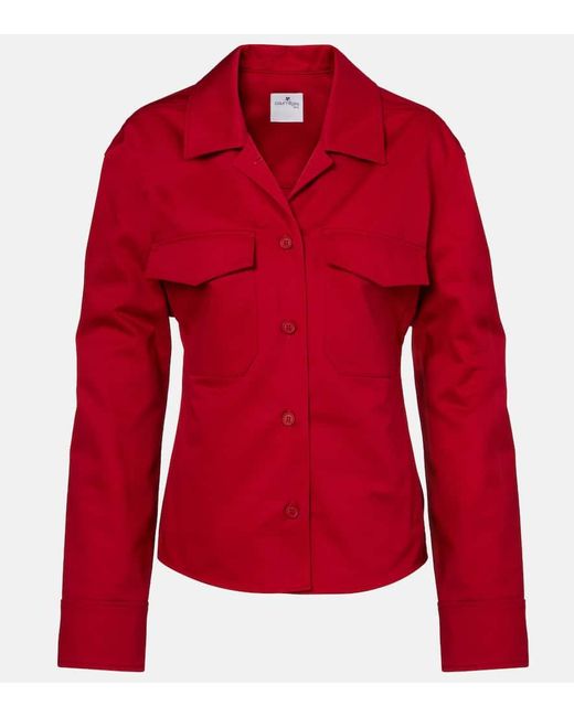 Courreges Red Logo Shirt