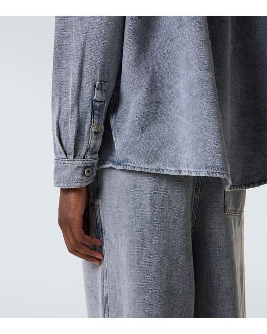 Camicia di Loewe in Blue da Uomo