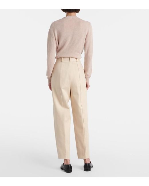 Loro Piana Natural Dan Tapered Jeans