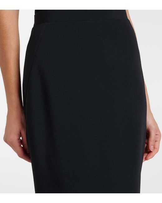 Givenchy Black High-Rise Maxi Skirt