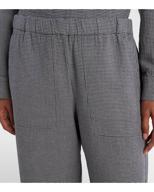 Velvet Gray Weite Hose Braylen Aus Baumwolle