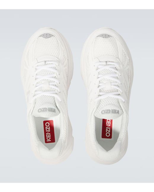 Sneakers Pace con logo di KENZO in White da Uomo