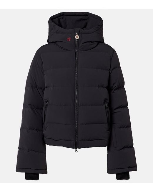 Perfect Moment Blue Polar Flare Down Ski Jacket