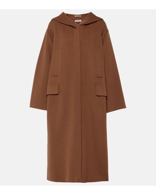 Max Mara Brown Park Wool Coat
