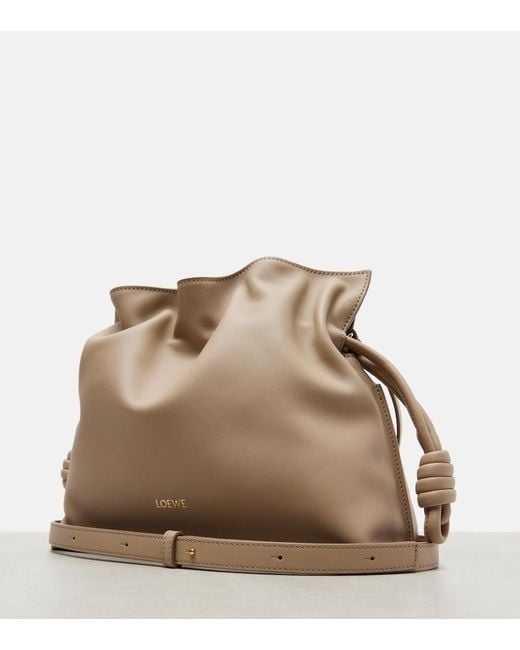 Borsa Flamenco Medium di Loewe in Natural