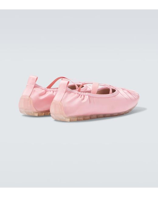 Simone Rocha Ballerinas Ballerina Grip in Pink für Herren
