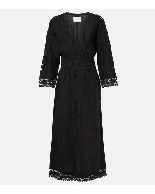 Isabel Marant Black Veona Dress