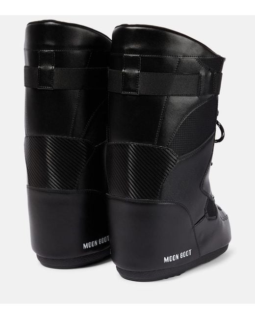 Botas de nieve Sneaker High Moon Boot de color Black