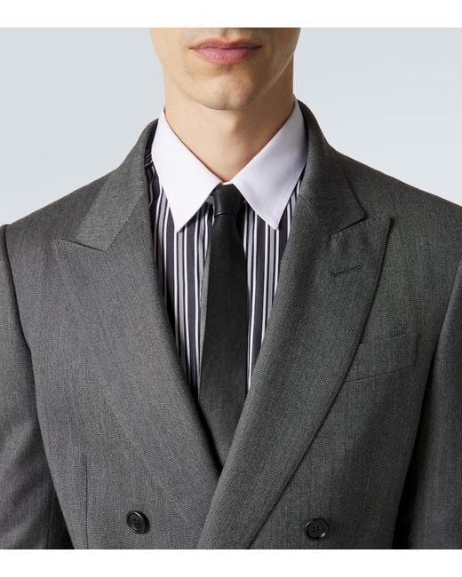 Corbata De Piel Tom Ford de hombre de color Black