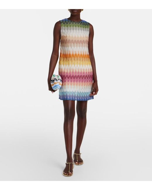 Missoni Pink Sleeveless Minidress