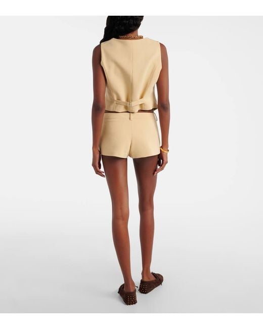 Frankie Shop Natural Roma Shorts
