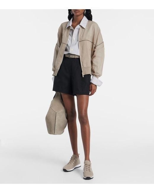 Jimmy Choo Natural Veles Faux Pearls Embellished Sneakers