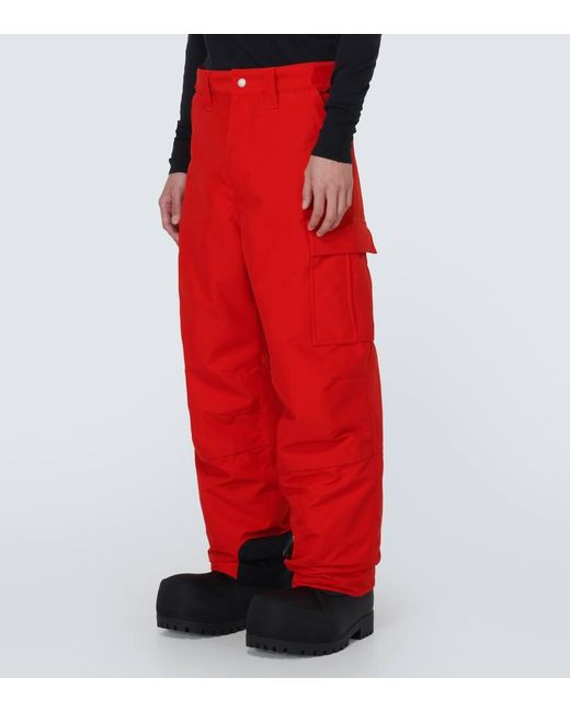 Balenciaga Skihose 3B Sports Icon in Red für Herren