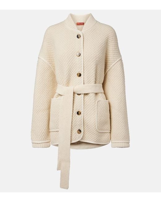 Veste Gus En Coton Melange Altuzarra en coloris Natural