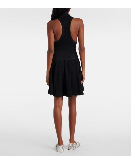 Alaïa Black Short Dresses
