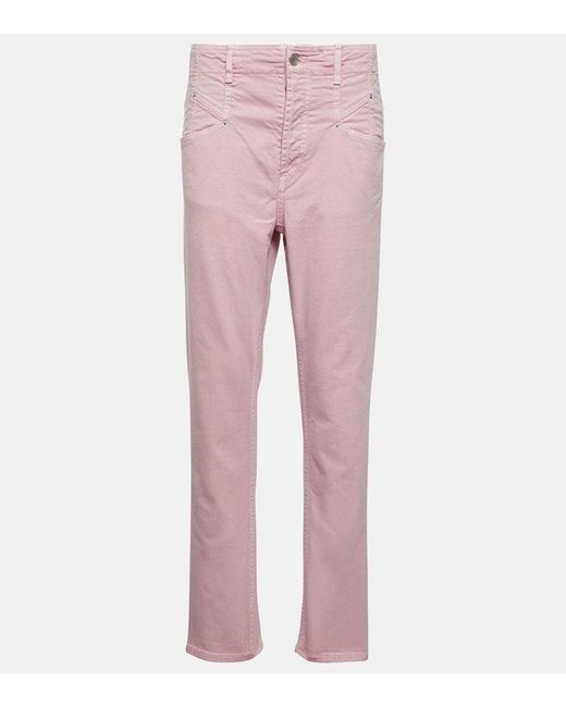 Isabel Marant Pink Niliane Slim Jeans
