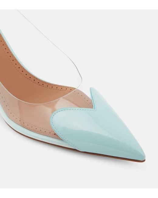 Escarpins Le Cour En Cuir Verni Alaïa en coloris White