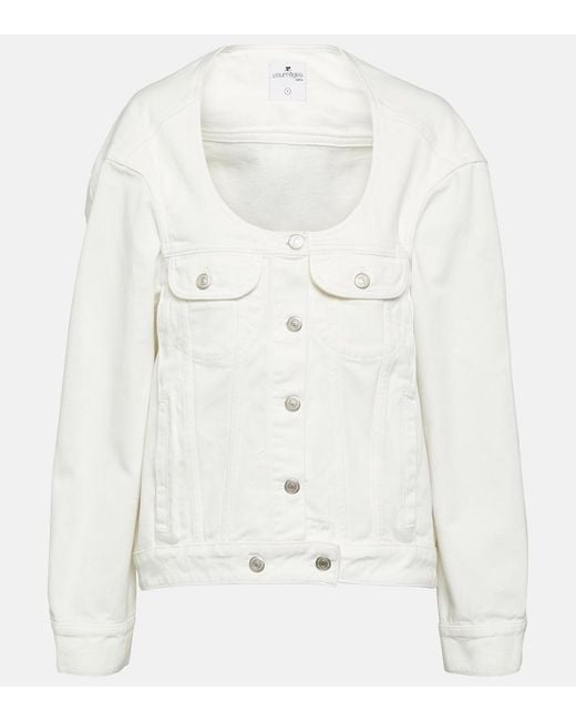 Courreges White Denim Jacket