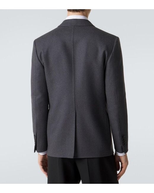 Tom Ford Blue Wool-Blend Cardigan for men