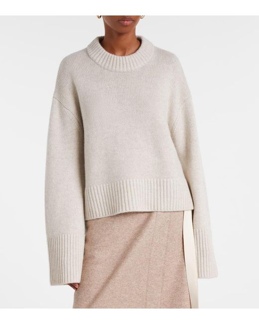 Lisa Yang Natural Sony Cashmere Sweater