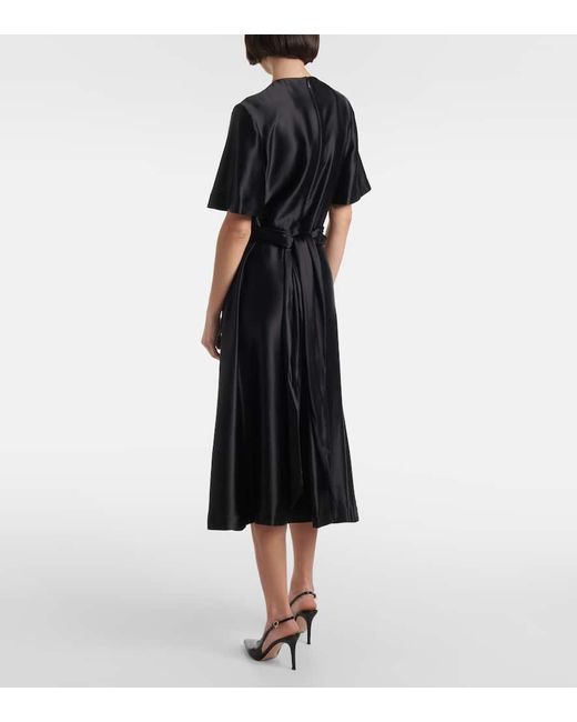 Abito Midi Honey di Altuzarra in Black