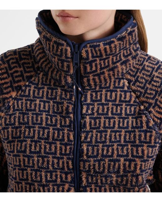 The Upside Multicolor Castilla Harlow Fleece Half-Zip Sweatshirt