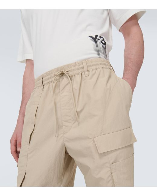 X Adidas – Pantalon cargo Y-3 pour homme en coloris Natural