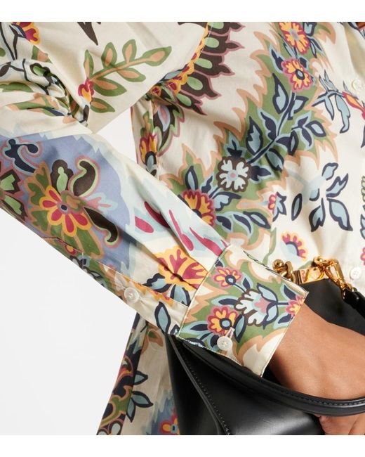 Etro Multicolor Paisley-Print Shirt
