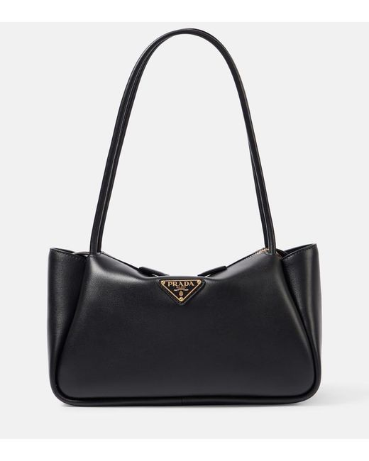 Prada Black Medium Leather Darling Shoulder Bag