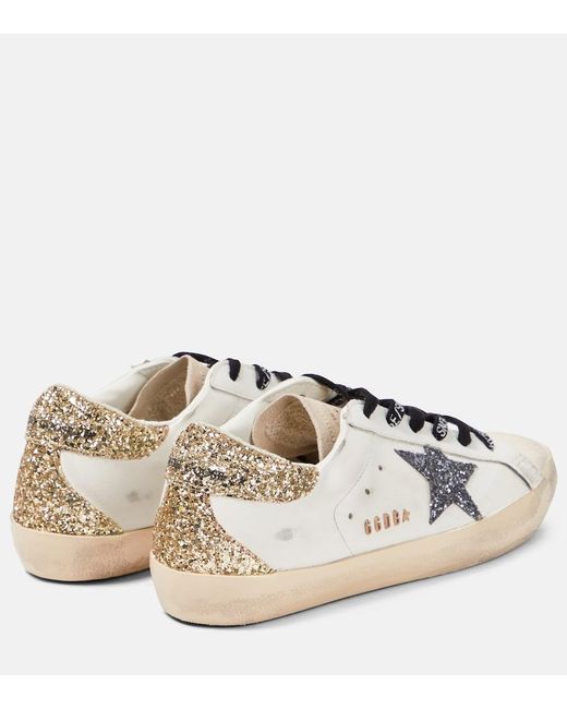 Golden Goose Deluxe Brand Multicolor Super-Star Leather Sneakers