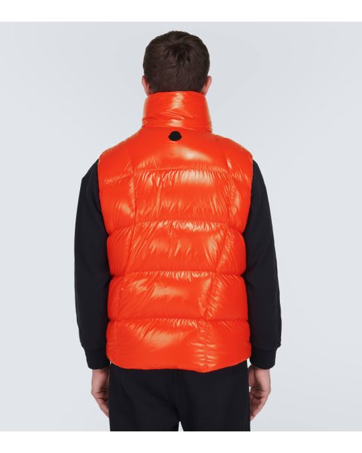 Moncler Genius X Adidas Bozon Down Vest in Red for Men | Lyst UK