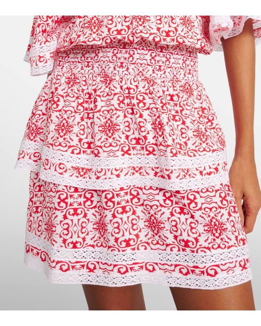Vestido Corto Micha Melissa Odabash de color Red