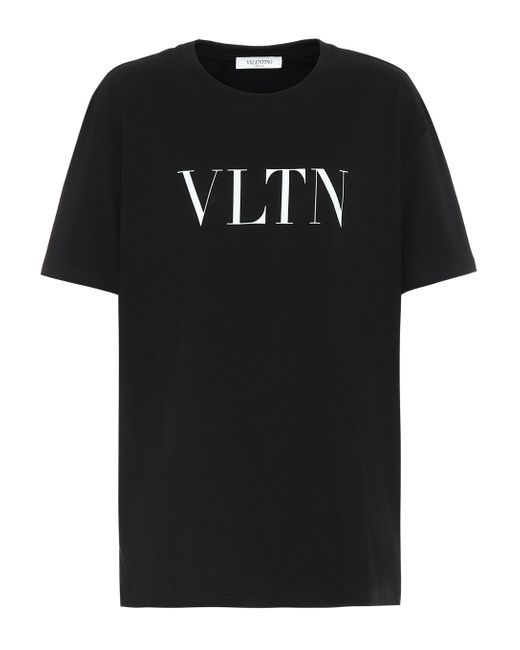 Valentino Vltn Print T-Shirt - Black - T-Shirts