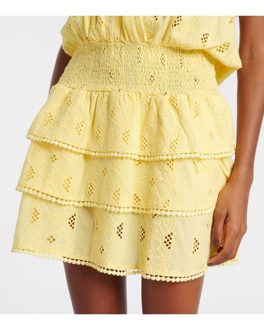 Miniabito Jess di Melissa Odabash in Yellow