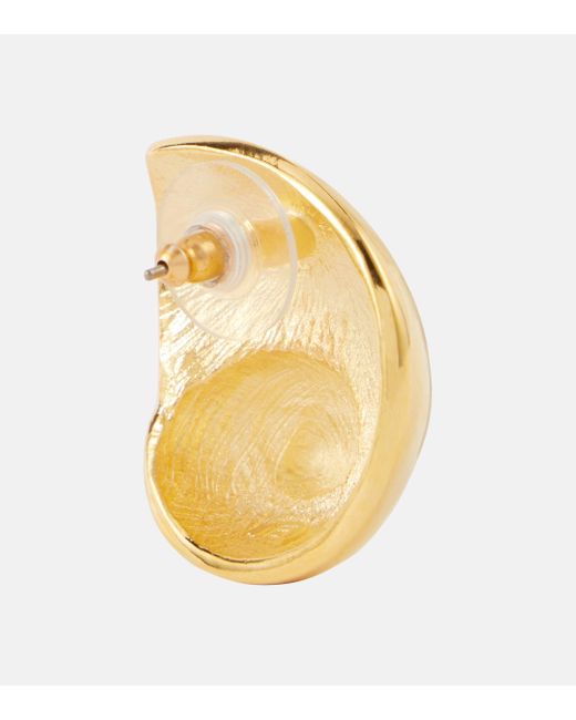 Jennifer Behr Metallic Natica 18kt Gold-plated Earrings