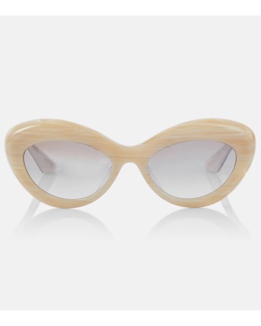 Khaite White X Oliver Peoples 1968c Cat-eye Sunglasses