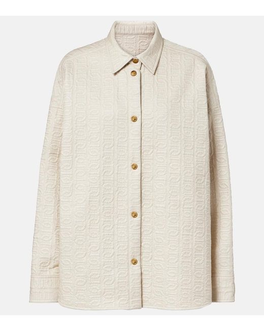 Moncler Natural Quilted Shirt