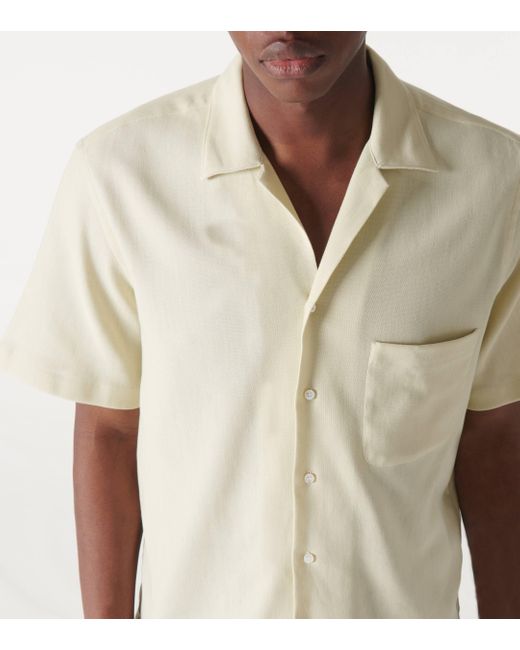 Loro Piana Natural Tindaro Cotton Shirt for men