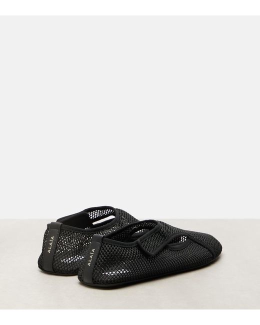 Alaïa Black Ballet Flat