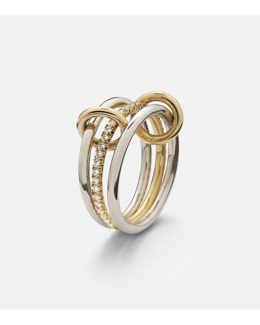 Spinelli Kilcollin White Sonny 18Kt And Ring With Diamonds