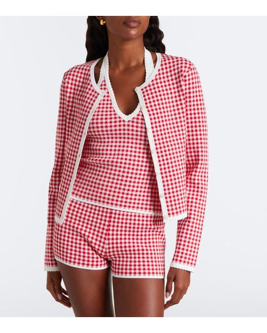 Posse Red Micah Gingham Shorts