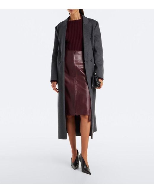 Victoria Beckham Black Sloane Leather Pumps