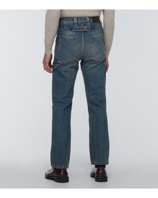 Winnie New York Blue Straight Jeans for men