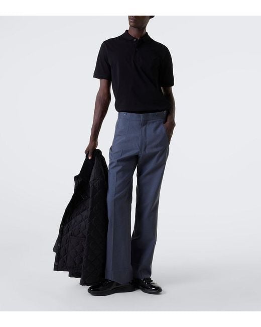 Prada Black Patent Leather Sneakers for men