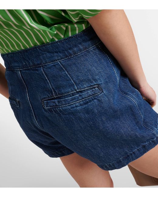 Short Patch Pocket Trouser en jean FRAME en coloris Blue